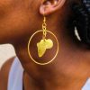 MAGARINI Africa Brass Earrings are a perfect gift to your loved ones.