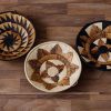 PAWA:African Banana baskets, Set of 3 Woven Wall Baskets are a perfect gift to your loved ones.