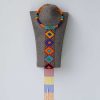 IMAMU Beaded Orange necklace, African Zulu necklace is a perfect to your loved one.