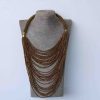 AMRI African fringe necklace, Beaded Pendant necklace is a perfect gift to your loved ones
