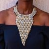 MILA V-shaped Cowrie Necklace