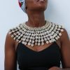ADU African cowrie shell necklace