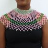AFUA African Beaded shawl necklace