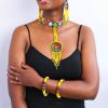 AYUBU African Beaded jewelry set