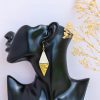 BUSU African Brass and Bone earrings