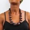 BAKA Wooden Beaded necklace