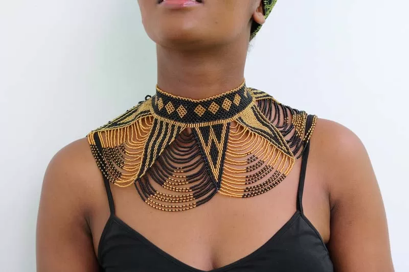 DAYO African wedding necklace Naruki