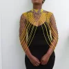 DIALO Beaded shawl necklace