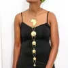 DAFA African brass necklace