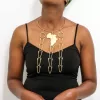 FEYE African brass necklace