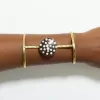 FOLA African Brass Bracelets