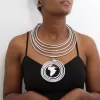 FUNKE African aluminum necklace