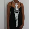 FARA African aluminum necklace