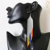 FATIMA African Beaded Earrings