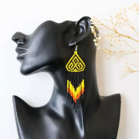 FOLAMI African Beaded Earrings