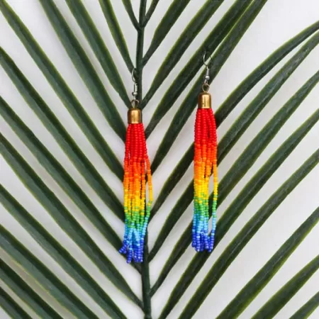 SIENA African Beaded Earrings
