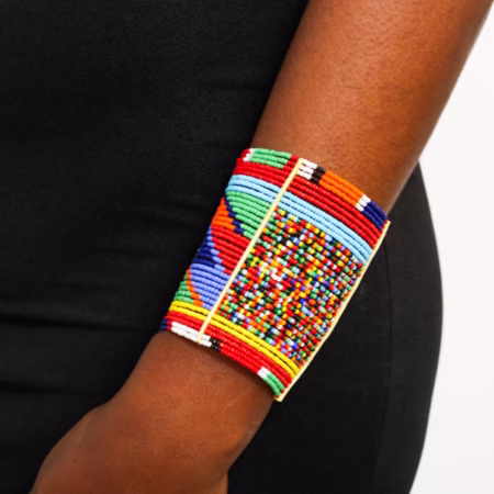 NYIRO Beaded Cuff Bracelet