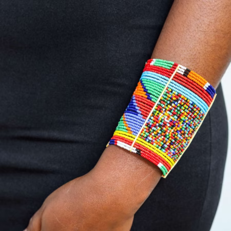 NYIRO Beaded Cuff Bracelet