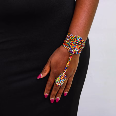 JANI African Beaded Bracelet