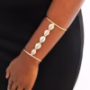 BUTERE African Brass Cowrie Bracelet