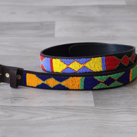WEBUYE African Beaded Leather belts