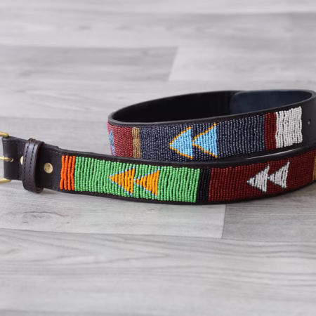 KAMARA African Maasai Leather belt