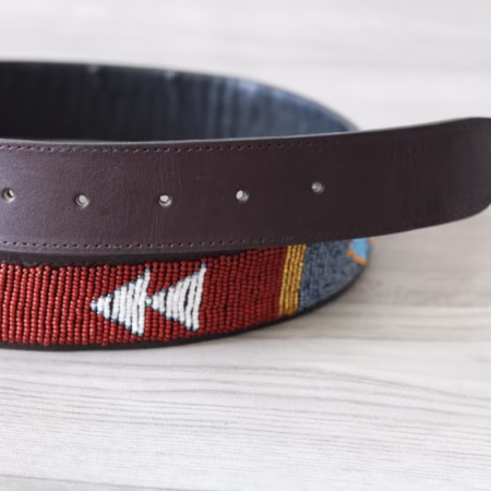 KAMARA African Maasai Leather belt