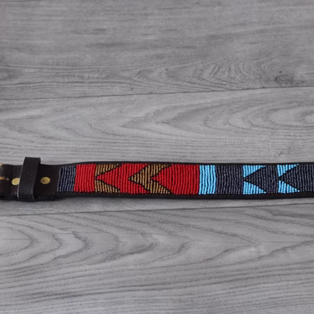 African Maasai Leather belt