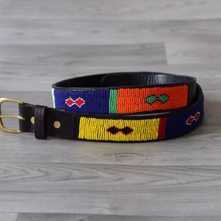 MATEKA Handmade Beaded Belt