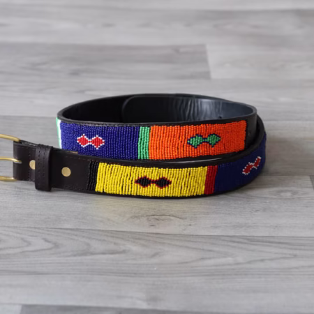 MATEKA Handmade Beaded Belt